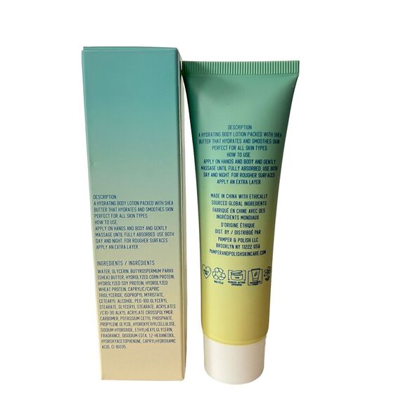 Pamper and Polish Watermelon Body Butter 50ml / 1.76 fl oz - Picture 4 of 5